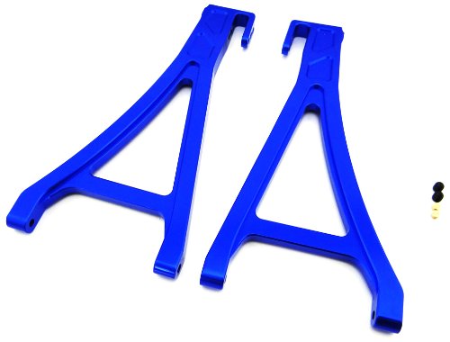 Atomik RC Alloy Front Lower Arm, Blue fits the Traxxas 1/10 E-Revo and Other Traxxas Models - Replaces Traxxas Part 5331/5332