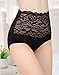 Women's Body Shaper Hip Tummy Controlhigh Waist Panties (Black)