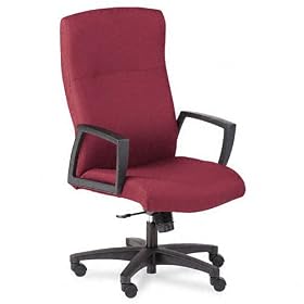 5060 Series Park Avenue Collection Executive High-Back Chair, Wine Fabric by Hon