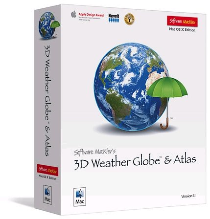 MacKiev 3D Weather Globe & Atlas (Mac)