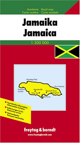 City Travel Guides Discounted  Books : Jamaica: Road Map (Freytag & Berndt Road Map): Road Map (Freytag & Berndt road map)