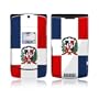 Dominican Republic Flag Design Protective Skin Decal Sticker for Motorola RAZR V3xx Cell Phones