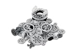 Lego Building Accessories - TECHNIC GEAR WHEELS, Bulk Pack, 39 pcs