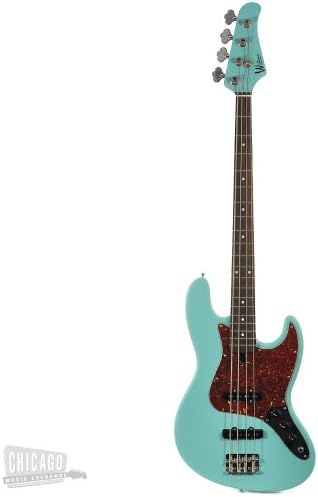 Wilkins Road Tested J-Bass Seafoam Green w/Red Tortoise Guard RW