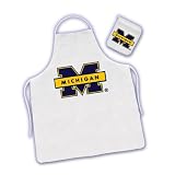 Michigan University Apron&Mitt Set