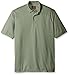 G.H. Bass & Co. Men's Big and Tall Short Sleeve Explorer Fish Tale Solid Mesh Polo