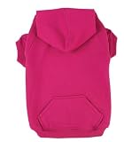 Dog Sweatshirt - Raspberry Sorbet Basic Dog Hoodie - Large