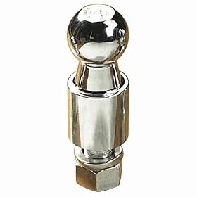 Buyers Chrome-Plated Hi-Rise Hitch Ball - 2in. Dia., Model# 1802144