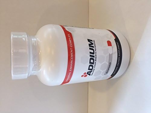 Addium - Limitless Pill - Cerebral Enhancement Complex - 3rd Edition FORMULA 60 CAPS PER BOTTLE 60 Day supply (1) by Addium