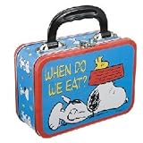 Peanuts Snoopy When Do We Eat? Metal Lunchbox