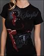 Sinful Clothing - Women's Diabla Baby Tee in Black