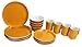 Round and Square 16 Piece Dinnerware Set