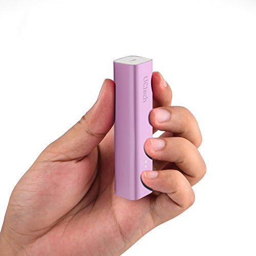 UCtech 3000mah Portable External Battery Charger Pack Power Bank for iphone 6 Plus, 6, 5s, 5c, 5, 4s, 4, Ipod, Samsung Galaxy S4, S3, S2, Note 2, Note 3, Nexus 4, HTC One, One 2 (M8), Nokia Lumia 520, 1020, Most Other Smartphones and Other Usb-charged Devices (Apple 30pin and Lightning Cable Not Included) - Purple