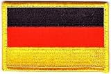 Flaggen Aufnäher Patch Deutschland Fahne Flagge NEU