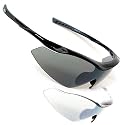 Radbrille Sportbrille Sonnenbrille mit Wechselgl&auml;sern
