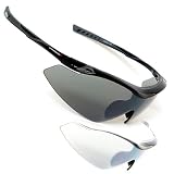 Radbrille Sportbrille Sonnenbrille mit Wechselgl�sern - 
