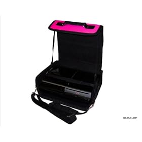 C & G Playstation 3 PS3  Pink Console Carry Bag Case In Car