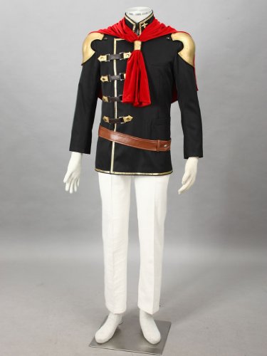 Final Fantasy Type-0 Cosplay Costume - the Suzaku Peristylium Class Zero Member - the Katana Wielding Jack 1st Verion Set X-Small-image