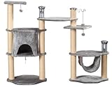 Deluxe Cat Amusement Center Grey