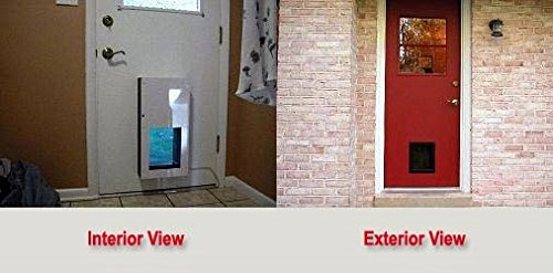 Solo Pet Door Automatic Electronic Dog and Cat Door (18