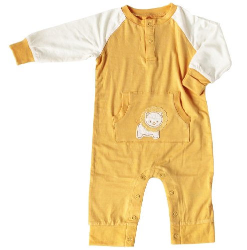 Silkberry Baby Unisex-baby Bamboo Long Sleeve Romper