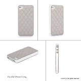 i-UniK Limited Edition Leather Fashion Apple iPhone 4 Case AT&T (NOT for 4S or Verizon) – GREY