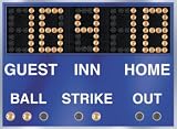MP-6400 OUTDOOR PORTABLE SCOREBOARD