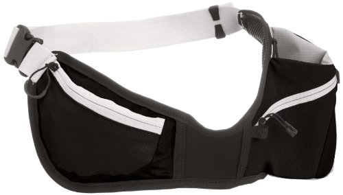 [アシックス] asics スポーツバッグ ランニングボトルポーチW EBM405 1190 (グレー/ブラック)