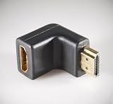 Mediabridge - Right Angle ( 90 Degree Vertical to Horizontal ) HDMI Female to HDMI Male Adapter
