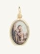 Gold Plated Religious Medal - Saint Joseph