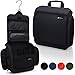 Hanging Toiletry Bag for Men and Women - Designer Travel Organizer for Makeup and Toiletries - Hang Case for Cosmetics and Toilet Accessories with Metal Swivel Hook