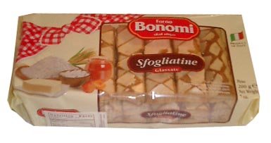 Sfogliatine Glassate (Puff Pastry Glazed) 200g (7oz) by parthenonfoods.com