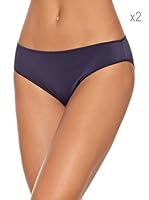 Selene Pack x 2 Braguitas (Azul Marino)