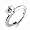 0.75 Carat Round Cut Solitaire Diamond 14K White Gold Engagement Ring