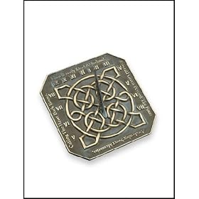 Rome Model 2365 10.5-Inch Brass Celtic Dreams Sundial by Unknown