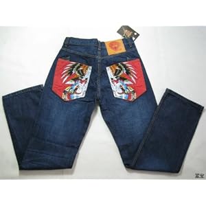 Ed Hardy By Christian Audigier Christianfake-ed-hardy-man-jeans/