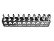Silverhill 5 Point Star Tamper Proof Bit Set, 10 Piece