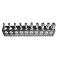 Torx TR (Tamper Resistant) Bit Set - 10 Bits - Torx mit 5 Ecken - 5-Stern