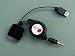 Electronics : alphasonix 3.5mm iPod Stereo Audio MP3/Aux Input Car Cable (retractable and gold-plated). Covered by 1yr warranty