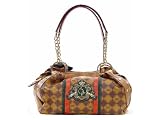 Baby Phat - Baby Phat Tan Royal Status Four Ring Satchel Handbag