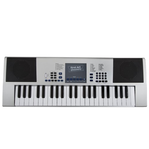 First Act FI142 Electronic Keyboard - Silver product image