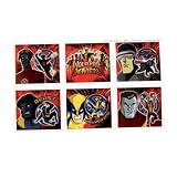 Wolverine Stickers 4 Sheets