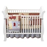 Crown Crafts Inc. Engine #9 4-pc. Crib Set