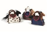 The Toy Company 9839045 - Handtasche mit Pferd, 3-fach sortiert