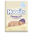 Huggies Newborn Size 1 Nappies 2 Economy Packs x 54 Nappies (108 Nappies)'