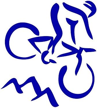 Mountain Biker Vinyl Decal