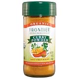 Frontier Curry Powder Certified Organic 1.90 Ounce Bottles Pack of 3 by 