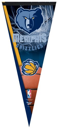 NBA Memphis Grizzlies Premium Quality Pennant 17-by-40 inch