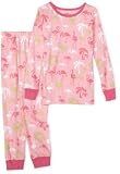 Hatley Girls 2-6x Flamingos Polo Pajama Set