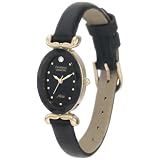 Armitron Womens 753248BKBK NOW Diamond Accented Gol